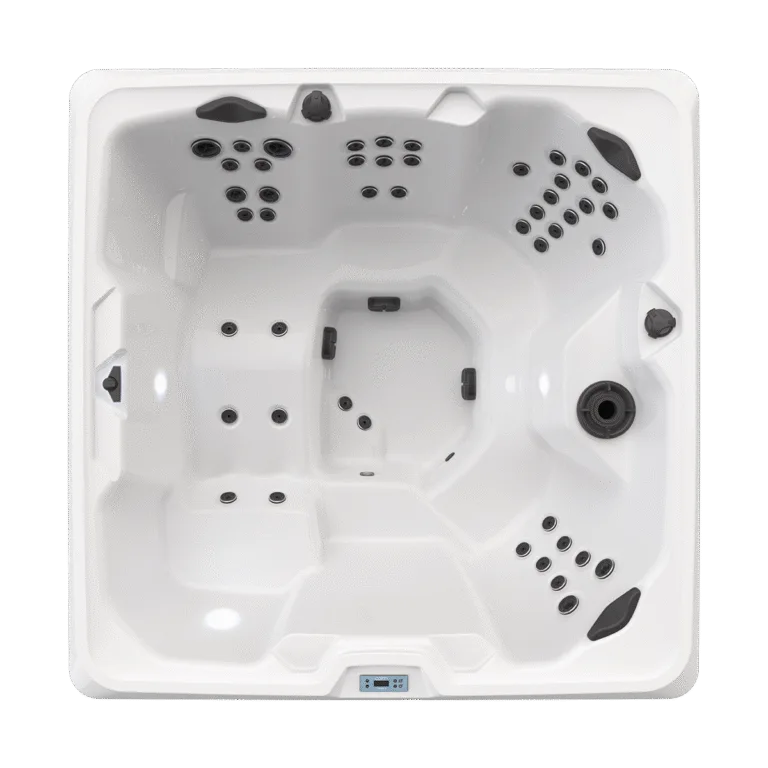Calm 7L spa with seating for seven and 47 jets