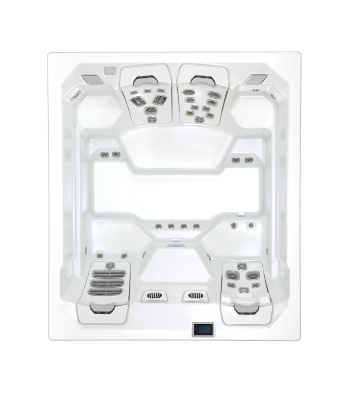 Compact Bullfrog Spa M6 with custom JetPaks