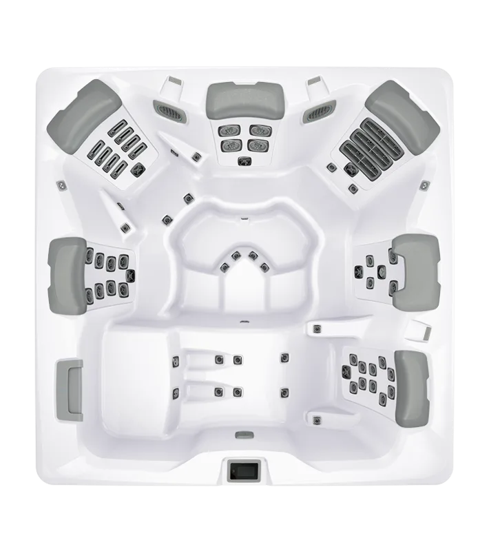 Bullfrog A8L hot tub for 7 with various seating and JetPaks