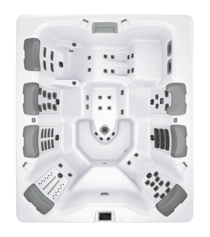 Bullfrog Spas A9L hot tub with 9 seats and customizable JetPaks