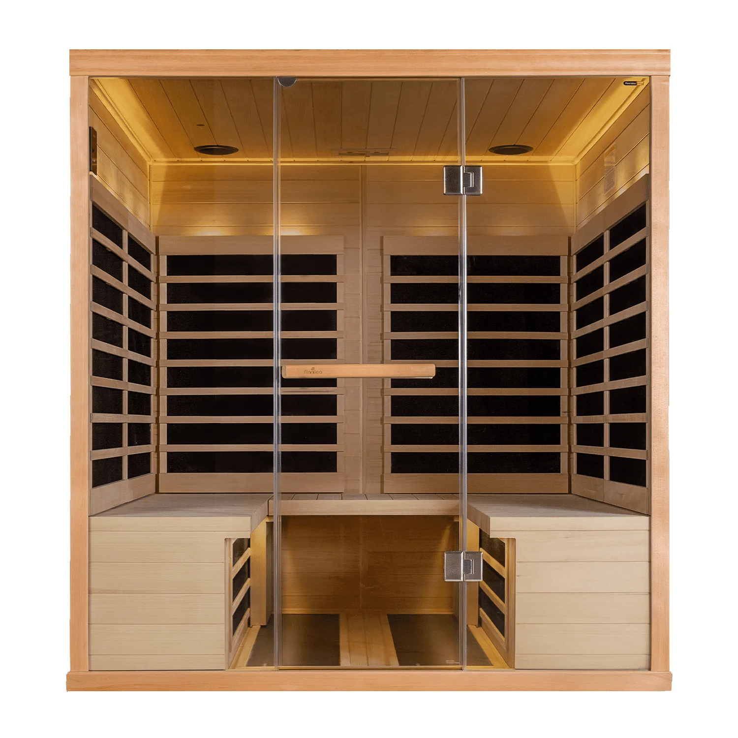 S840 Infrared Sauna with U-shaped seating for four